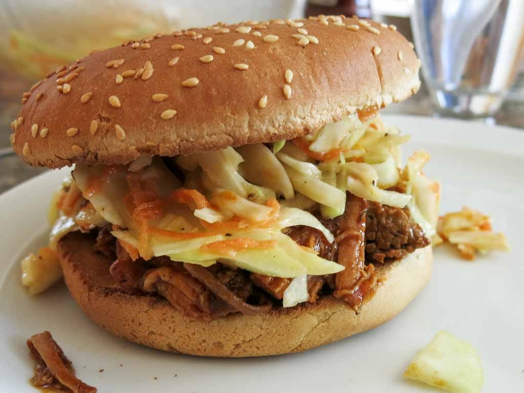 Sandwich au porc style Texas